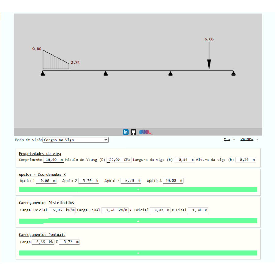 User Interface for BeamsJS in vercel.app